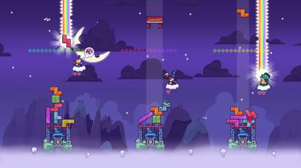 Tricky Towers auf dem Digital Gaming Showcase.