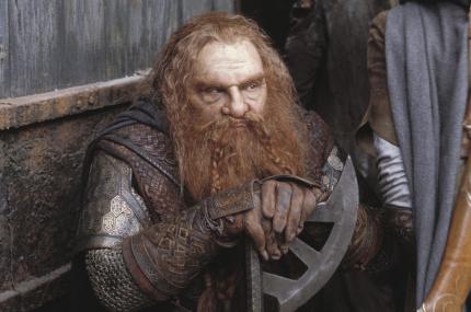 John Rhys-Davies als Gimli