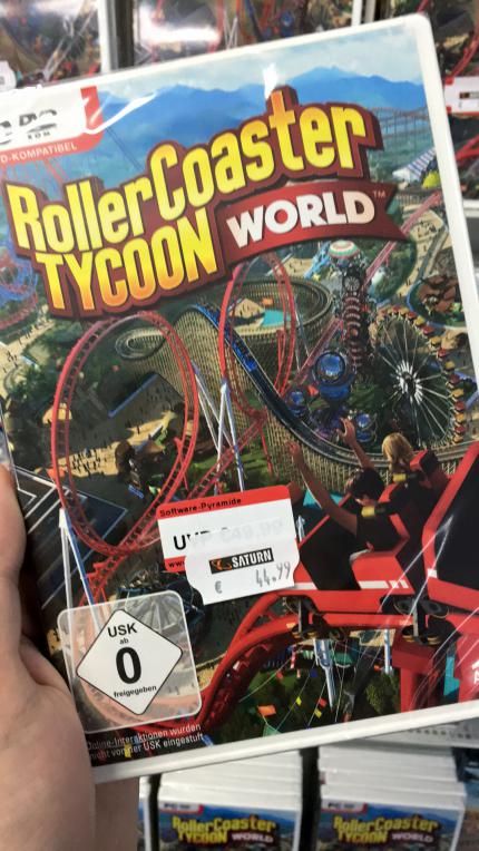 Rollercoaster Tycoon World Retail
