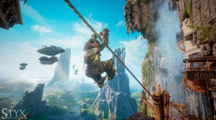Mehr Abwechslung: In der Stealth-Fortsetzung Styx: Shards of Darkness erkunden wir mehr Schauplätze.