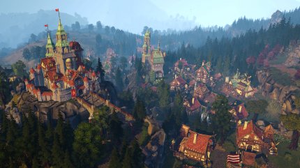 Das eigene Dort als Ausgangspunkt: Die Siedler-Herkunft ist Champions of Anteria anzumerken.