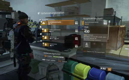 Viel Kritik gibt es am Crafting-System von The Division. Um hochwertige Gegenstände herzustellen, bedarf es eines unverhältnismäßigen Zeitaufwands.