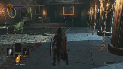 Das entfernte Anwesen verbindet zwei Abschnitte von Irithyll miteinander.