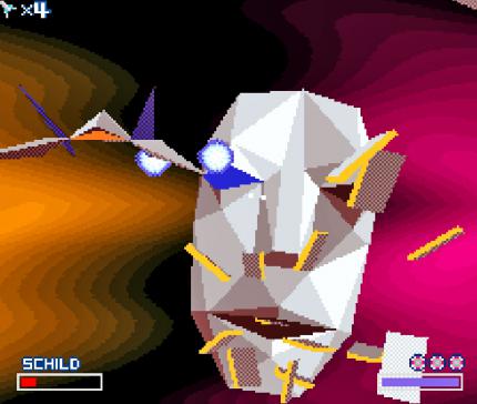 Spieler von Smash Bros. dürften dieses Gesicht kennen: Die metallische Fratze hat dort einen Auftritt als Assist Trophy. In Star Wing hingegen ist er der Endgegner.