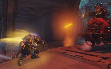 Overwatch: Reinhardt gegen Torbjörn