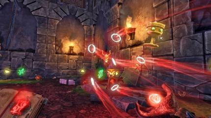 Ziggurat; In der Welt der modernen Rogue-likes können auch Ego-Shooter die wichtigsten Kriterien für eine Aufnahme ins illustre Subgenre der zufallsbestimmten Metzelei finden: Die First-Person-Ballerei Ziggurat ersetzt Bleipusten durch einen Funken, Blitz und Donner verschießenden Zauberstab. Die magischen Massengefechte sind blitzschnell, taktisch, teuflisch schwer - und vor allem überraschend hübsch inszeniert. Wer den Verlust der Rogue-typischen Draufsicht verkraften kann, der schlägt zu.