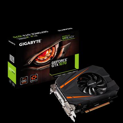 Extrem stark und trotzdem kurz: Gigabyte GTX 1070 Mini ITX, perfekt für Mini-Gaming-PCs geeignet
