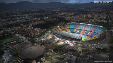 Die Fahrten rund um das Stadion Camp Nou sehen fantastisch aus und sorgen für Atmosphäre.