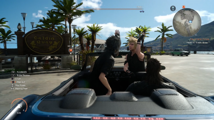 Die besten Jungs: Noctis und seine Freunde sind noch enorm unreif. Ständig hampeln sie herum oder machen kindische Scherze.