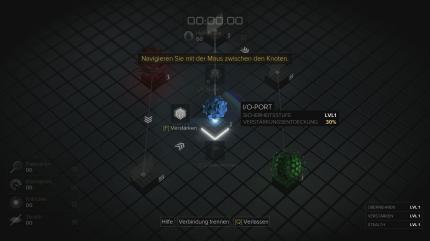 Hacken ist ein eigenes Minispiel in Deus Ex.