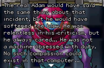 Metroid Fusion brachte einiges an Story ins Spiel, hielt sich hier im Vergleich zum Wii-Titel Other M noch dezent zurück. Eine neue Richtung wurde eingeschlagen.