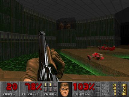 Gewalt-Pionier: Doom (1993) ist ein Meilenstein der Computerspielgeschichte und läutete das Zeitalter der Ego-Shooter ein.