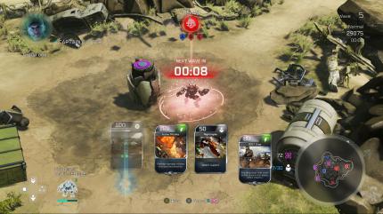 In der Firefight-Variante des Blitz-Modus kämpfen wir gegen immer mächtigere Gegnermassen - und um die Kontrollpunkte in der Mitte der Karte.