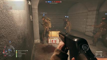 Battlefield 1: Sanitäter / Medic - Wenn wir die Medizinkiste strategisch sinnvoll platzieren, rasseln die Erfahrungspunkte nur so.