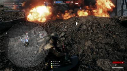 Battlefield 1: Versorgung / Support - Wenn er gerade nicht Munition verteilt, schickt er aus der Deckung Granaten auf markiertes Feindvolk.