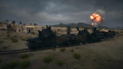 Battlefield 1: Dagegen sehen Bruno, Langer Max und Siegfried alt aus: Der Panzerzug in Battlefield 1 ist ein Monster.