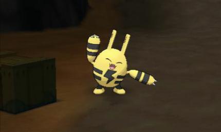 Foto von dem Pokémon Elekid.