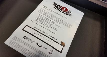 Zusätzlich zur DRM-freien Disc-Version enthält die CE auch einen Aktivierungskey für Steam. Den haben wir hier natürlich verpixelt. 