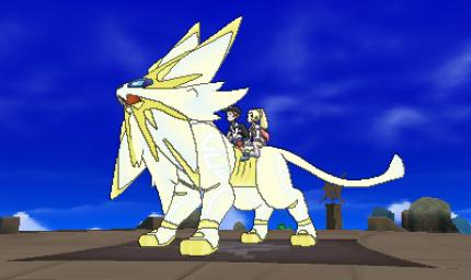 Wir reiten auf Solgaleo in die Ultradimension.