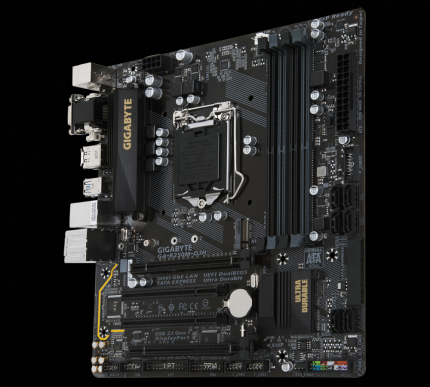 Gigabyte GA-B250M-D3H, ab 95 Euro