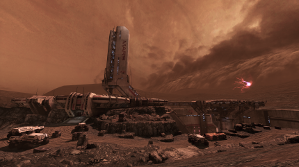 Die europäische Raumfahrtbehörde gründet die erste Siedlung auf dem Mars.