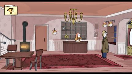 Puzzle Agent sieht auf den ersten Blick wie ein Point&Click-Adventure aus, ist aber eine Sammlung von Denksportaufgaben.