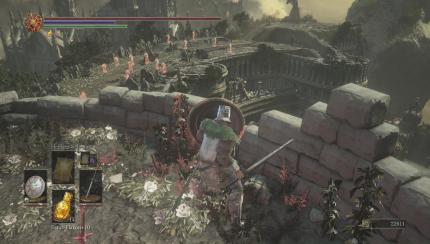 Tödliche Bogenschützen im Dark Souls 3 DLC.