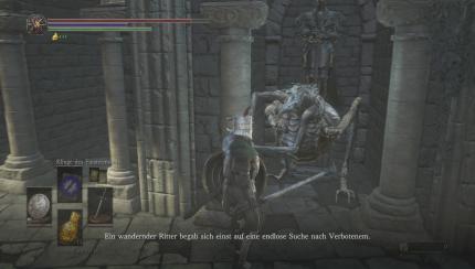 Insekten NPC im Dark Souls 3-DLC.