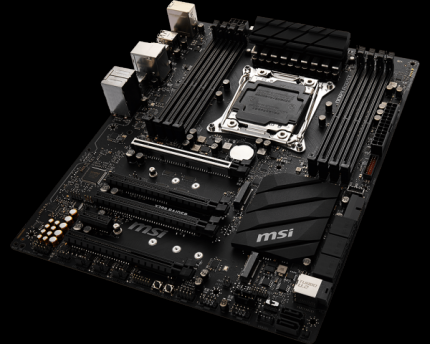 Das derzeit günstigste X299-Mainboard: MSI X299 Raider für 200 Euro.