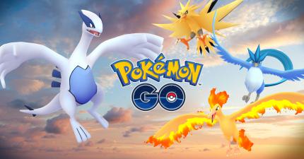 Pokémon GO: Lugia, Zapdos, Lavados, Arktos