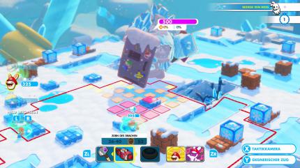 Einfallsreich und sehr fordernd: Die Bosskämpfe sind bei Mario + Rabbids: Kingdom Battle das Salz in der Suppe.