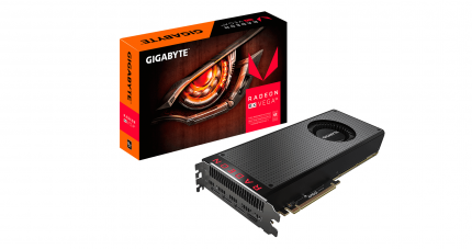 Standardversion der AMD RX Vega 64, die von Gigabyte vertrieben wird.