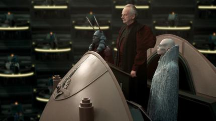 Kanzler Palpatine im Senat