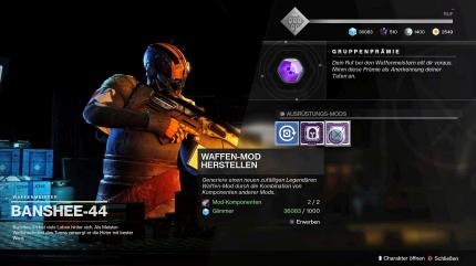 Banshee findet ihr im Turm in Destiny 2