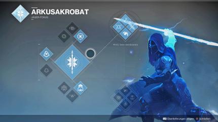 Destiny 2: Der Weg des Kriegers des Arkusakrobaten-Jägers