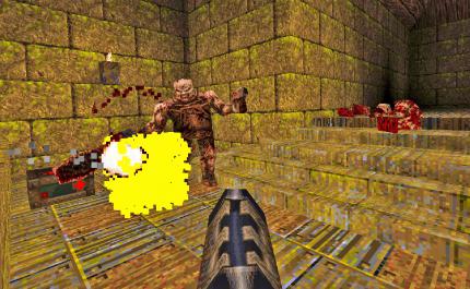 Doom (1993) hat den Deathmatch-Modus erfunden, Quake (1996) hat ihn perfektioniert. In Sachen Multiplayer-Spaß sind Quake und seine Nachfolger tonangebend.