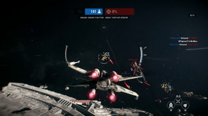Die Weltraumschlachten spielen sich gut und bieten eine Extraportion Star-Wars-Atmosphäre.