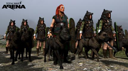 Mit Boudicca, einem der Anführer der Barbaren-Fraktion, ist nicht zu spaßen. Seine Truppen werden durch bissige Kampfhunde verstärkt. Deren Wut-Fähigkeit lässt eure Einheiten einen wilden Ansturm auf den Gegner durchführen.<br>
&nbsp;<br>
 