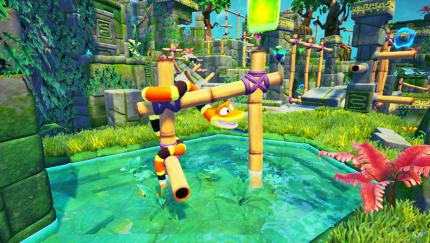 Nintendo Switch: Ein Paradies für Indie-Entwickler? Szene aus Snake Pass.