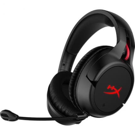 Das Mikrofon an einem klappbaren Arm - hier bei einem HyperX Cloud Flight