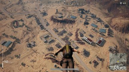 PUBG: Miramar von oben