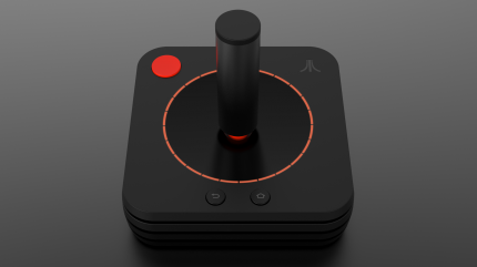 Der Retro-Joystick wird der Konsole beiliegen.
