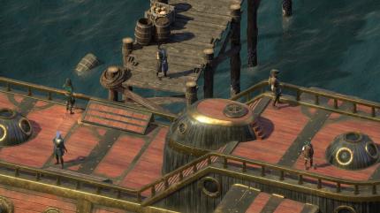 Im Spielverlauf verbessert ihr euer Schiff mit Upgrades oder tauscht es gegen ein größeres Modell ein.