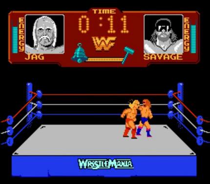 WWF WrestleMania war 1989 das erste Wrestlingspiel mit der Lizenz der World Wrestling Federation.