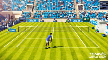 Grafisch reißt Tennis World Tour keine Bäume aus, kann sich aber durchaus sehen lassen. Vor allem die realitätsnahen Animationen der Spieler wurden gut umgesetzt.