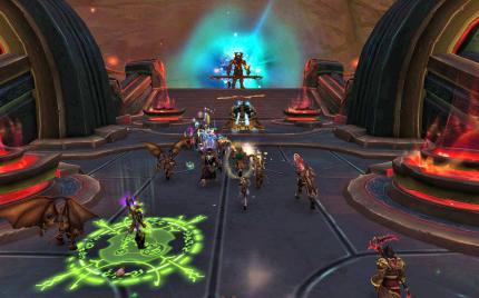 Endlich am Ziel: Der erste Besuch bei Aggramar und Argus.