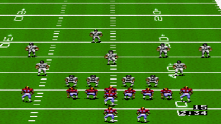 Die frühen Madden-Titel ruckelten zwar, doch John Madden bestand auf 22 Spieler gleichzeitig auf dem Platz.