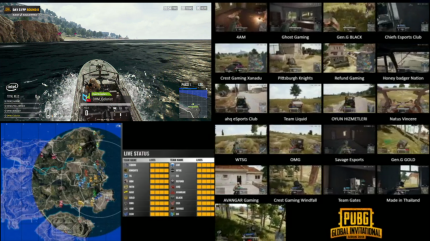 Hautnah dran am Lieblingsteam: Erstmals durften Zuschauer im Web in Echtzeit zwischen den Streams der 20 verschiedenen Teams wählen.<br>
 