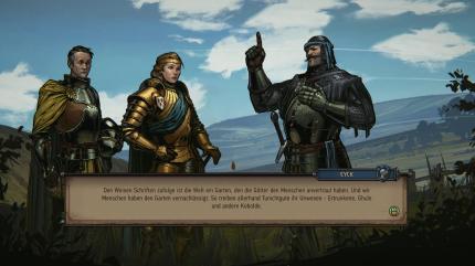 Nur in manchen Dialogen sehen wir die Charaktere im Detail.