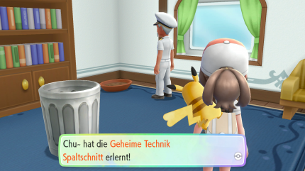 Der seekranke Kapitän bringt uns die Geheime Technik Spaltschnitt bei.